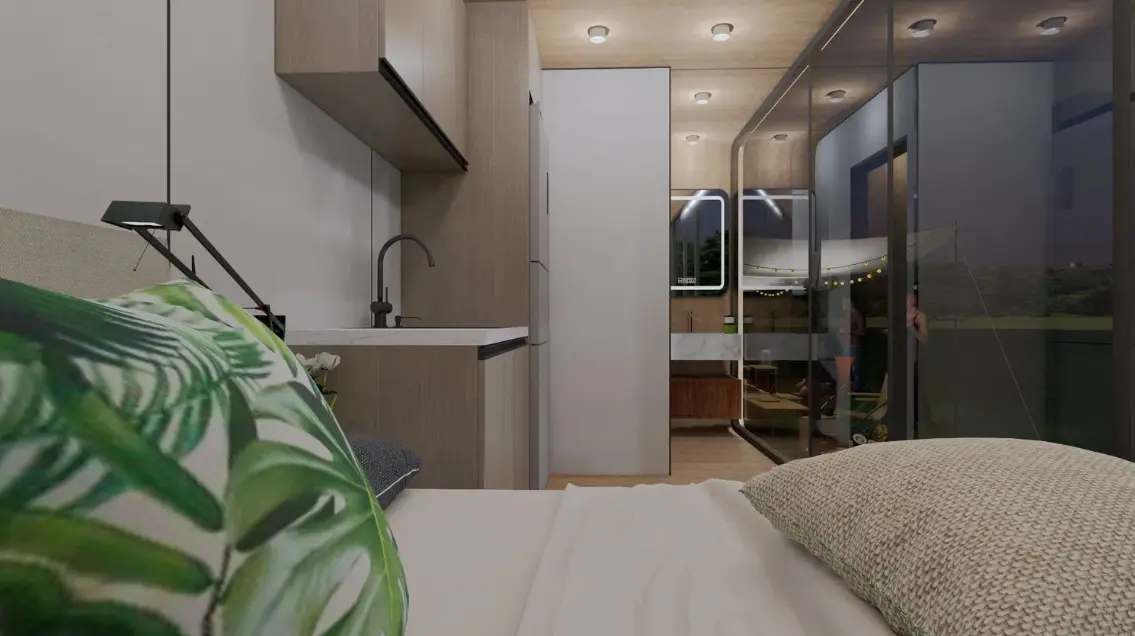 Apple Capsule House Apple Capsule House